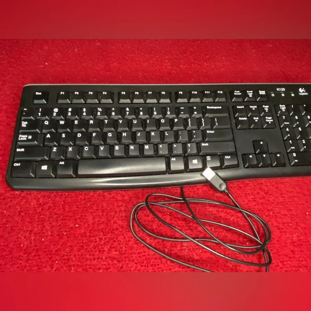 ⌨️Logitech K120 USB wired keyboard
